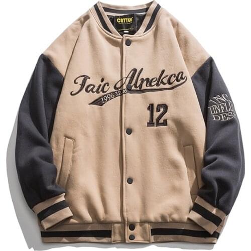 2021 New Mens Jacket Spring Hooded Jacket Embroidery Letters Oversized Loose Style Streetwear Buttons Coat Men Women Clothing