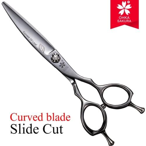 "SAKURA" 6 Special Functional Scissors Professional Use For Slide Cutting Slice Hairdressing Tools Barber Salon Shears HB600CS