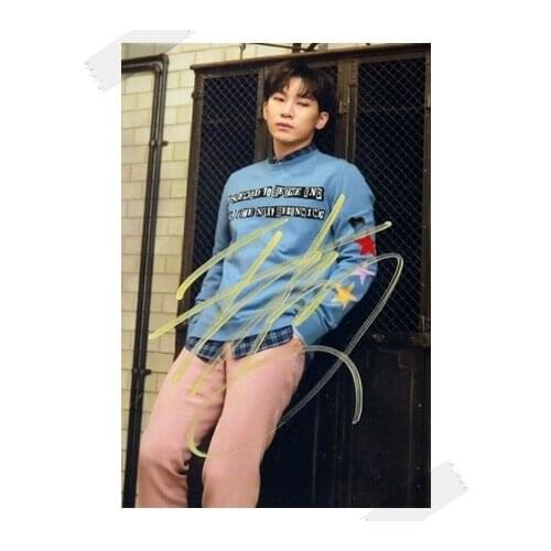 Signed BTOB SEO EUN-KWANG EUN KWANG autographed photo Brother Act 6 inches free shipping K-POP 112017A