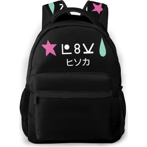Hisoka Hunter X Hunter Colorful Backpack for Girls Boys Travel Rucksack HUNTER X HUNTER Printing