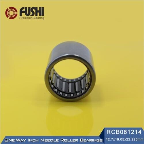 RCB081214 Inch Size One Way Drawn Cup Needle Bearing 12.7*19.05*22.225 mm 5Pcs Cam Clutches RCB 081214 Back Stops Bearings