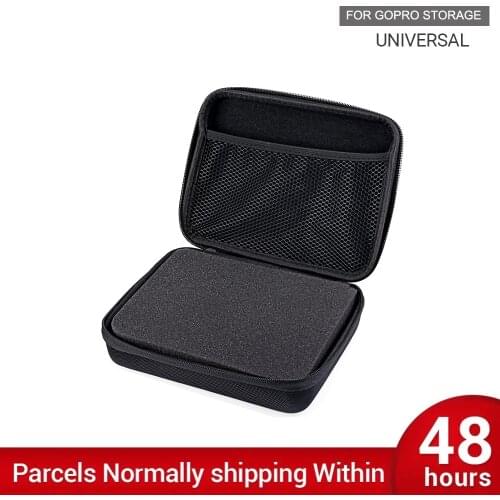 Camera Bag Case DIY Travel Storage Collection Foam Portable shockproof for GoPro Hero 8 9 Xiaomi Yi Dji Osmo Pocket Accessory