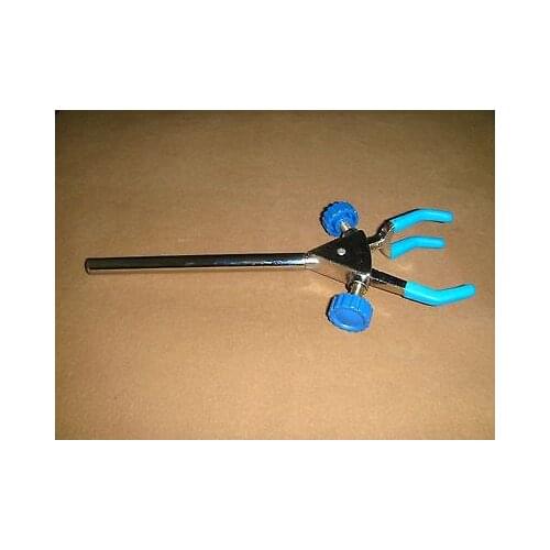 Three Prong Extension Clamp, 0~65mm, Dual Adjustable,rod Length Is 150mm