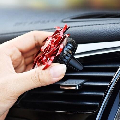 Rotating Car Air Freshener Perfume Fragrance Car Air Vent Freshener Air Conditioner Clip Diffuser Solid Perfume car Interior