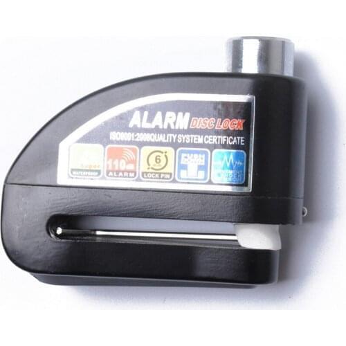 Motorcycle Lock Motor Alarm Moto Scooter Accessories Column Anti-theft Device System Bicycle Motobike Disc Brake Pit Bike