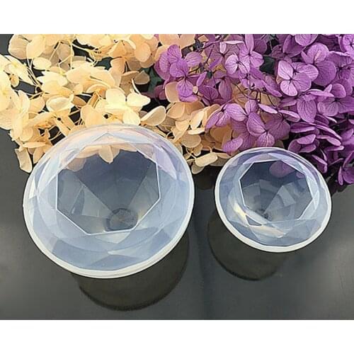 100pcs Making Moulds Mold Decorating Tools Diamond Shape Crystal Silicone Mold DIY Handmade Jewelry Tools New ZA6197