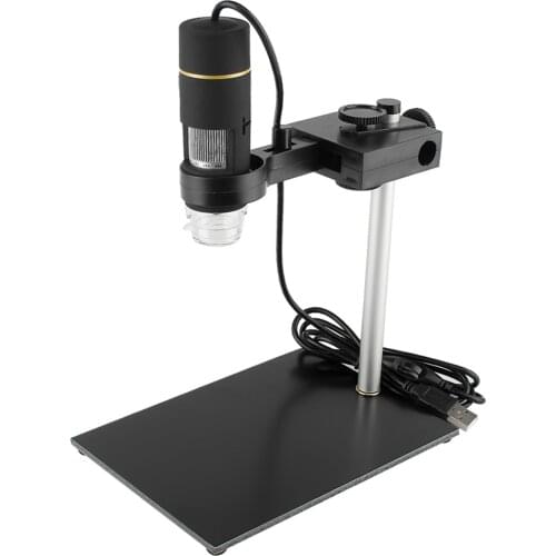 1000X Magnification USB Digital Microscope with OTG Function Endoscope 8-LED Light Magnifying Glass Magnifier with Stand