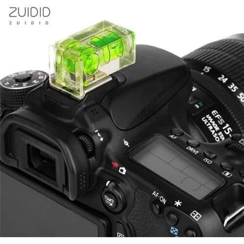 2-Axis Hot Shoe Fixed Bubble Spirit Level 3D Mini Photography Accessories For Cameras Measuring Insturments Tool