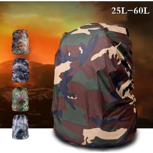 8-80L Backpack Rain Cover Outdoor Hiking Climbing Bag Cover Waterproof Rain cover For Backpack Color random #A