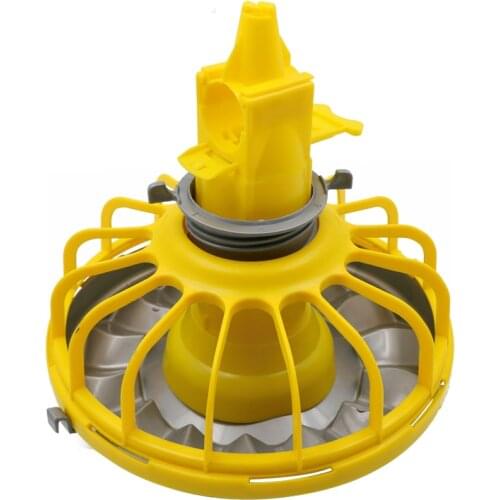 Automatic Feed Bowl Tray Chicken Material Feeding Bucket Plastic For Poultry House Farming Assembly Line Automation Engineering