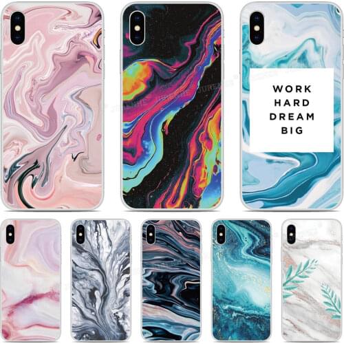 Marble Skin Pattern Phone Case For BlackBerry KEYone KEY 2 Priv Motion Passport Q30 Z10 Z30 Q10 DTEK50 DTEK60 DTEK70 tpu Cover