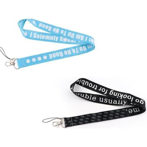 J2983 Magic Academy Cartoon Lanyard Keychain Lanyards for keys Badge ID Mobile Phone Rope Neck Straps Accessories