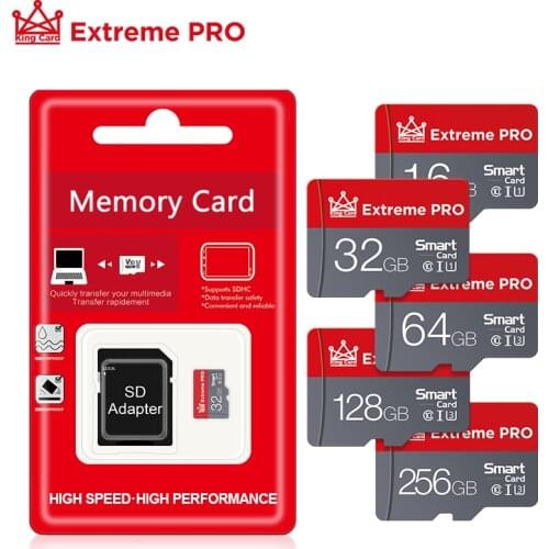 Memory Card Micro SD TF Card 8 16 32 64 128 256 GB Class 10 Flash Microsd 8GB 16GB 32GB 64GB 128GB 256GB for Smartphone Adapter