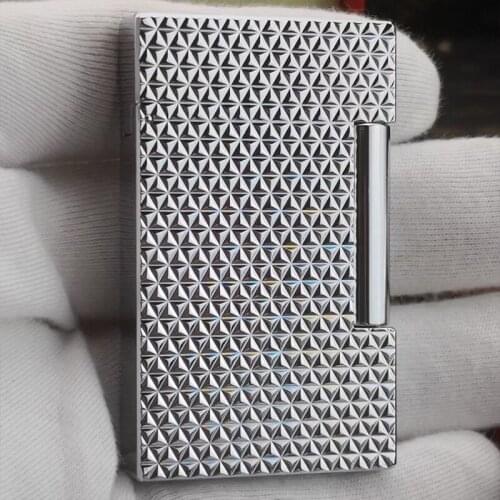 Metal kerosene machine, creative, nostalgic, grinder, windproof lighter, open flame
