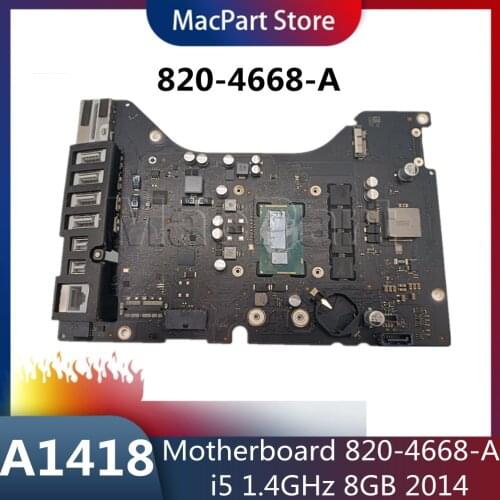 Apple iMac 21.5" A1418 Motherboard 2014 Year i5-4260u 820-4668-A