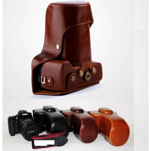 New Pu Leather Camera Case Bag For Canon EOS 5D2 5D3 5D4 5DS 5DR 5D Mark III 5D Mark IV SLR DSLR Case High quality