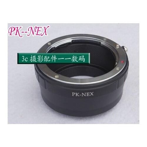 PK-NEX Adapter Digital Ring for Pentax PK K Mount Lens to Sony NEX E-Mount Camera for Sony NEX E-Mount Camera NEX-3 NEX-5