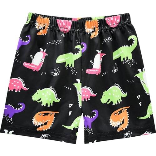 Boys Dinosaur Swim Trunks Summer Fashion Print Swimwear For Children Boys Cartoon Beach Shorts Boys Swimming Trunks G48-1672