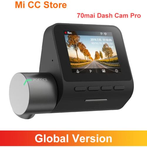 70mai Dash Cam Pro Plus 70mai A500S 1944P Car DVR Built-in GPS 24H Parking Monitor 70mai Pro Plus Night Vision Front & Rear Cam