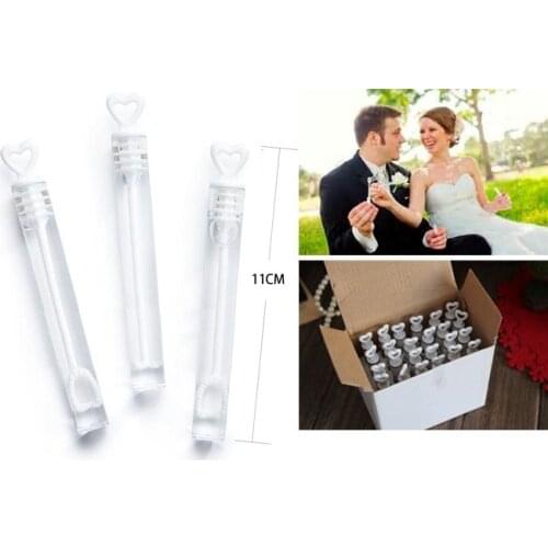 48pcs/Lot Bubble Bottles Love Heart Design Soap Water Wedding Decoration Supplies Party Baby Shower Lembrancinha De Casamento