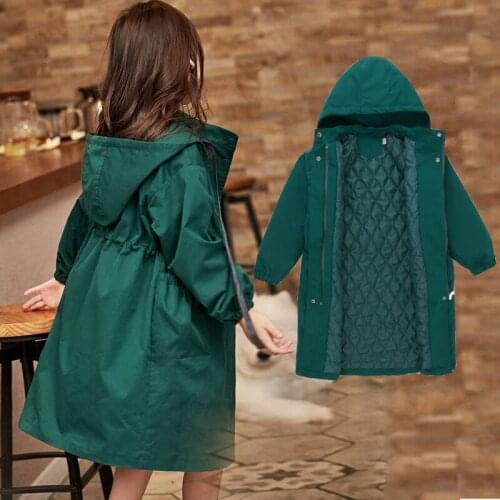 Adojewello Trench Coats For Girls