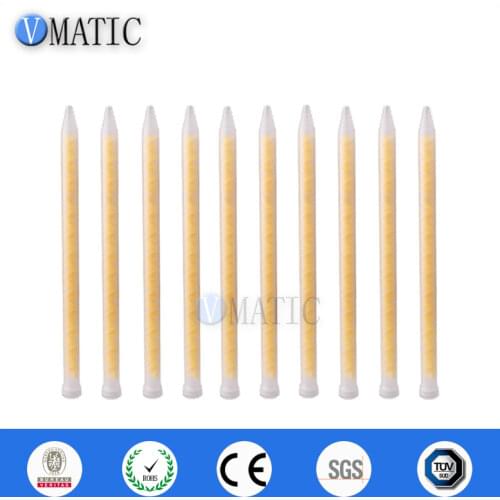 Free Shipping MS13-24 Mixing Elements Plastic Disposable Resin Nozzle Spray Nozzles Static Mixer Tube For Epoxy