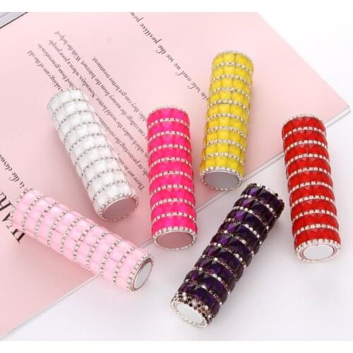 Shiny Rotary Perfume Sub-bottling Portable Mini Glass Diamond Moisturizing Travel Spray Bottle Makeup Lotion Organizer Girl Gift