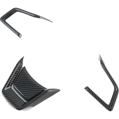 For Subaru Outback 2021 2022 Car Steering Wheel Cover Frame Trim Insert Sticker Button Switch Covering Frame Accessories