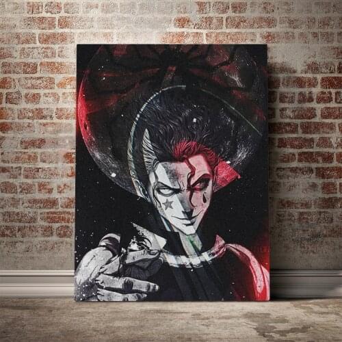 Home Decorative Canvas HD Prints Hunter X Hunter Hxh Hisoka Paintings Modular Pictures Anime Wall Art Poster Artwork No Framed
