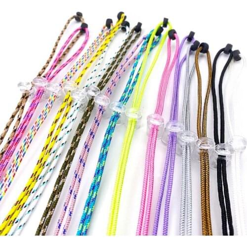 Fashion Face Mask Lanyard Handy Convenient Holder Rope Anti-lost Adjustable Mask Hanging Neck Rope Halter Ropes 15 Colors 62cm