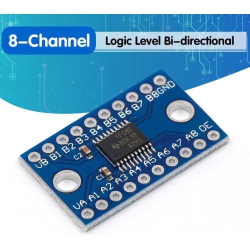 8 Channel Logic Level Bi-directional Converter Module TXS0108E TXB0108