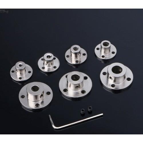 Hot New 4mm Rigid Flange Coupling Motor Guide Shaft Coupler Motor Connector High Quality Flange Coupler