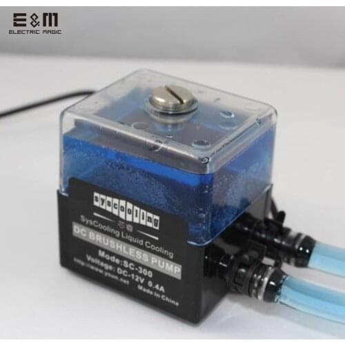 Laptop Liquid Pump Cooling DC Brushless Fin Heat Radiation Dissipate Cooler Water For PC Game MOD DIY Overclocking