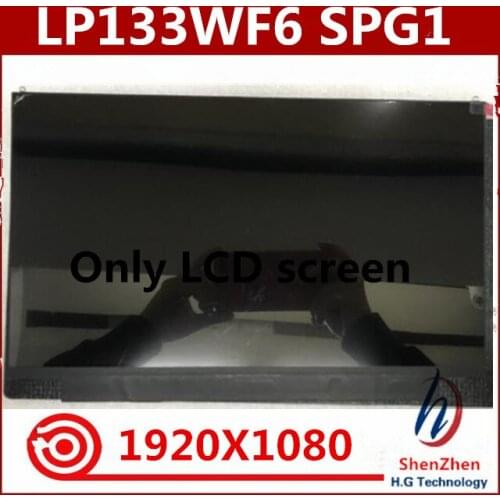 Original 13.3'' Laptop LCD Display touch Screen LED Display LP133WF6 SPG1 LP133WF6 （SP）(G1) IPS Matte 1920*1080