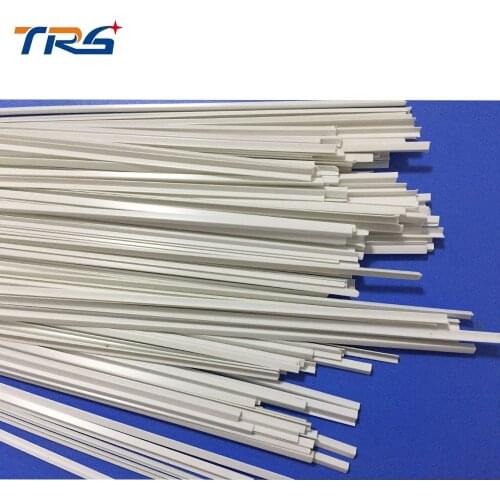 Scale model plastic bar ABS smooth L-shape special Dia 2.0*2.0mm length 50cm for architectural Layout making materials