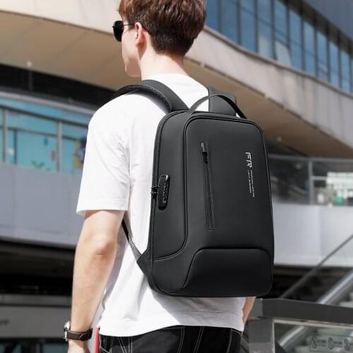 Travel Backpack Waterproof Anti-Theft 2021 New Backpack 15.6 Inch Notebook Backpack Black for Men Usb Charging Business