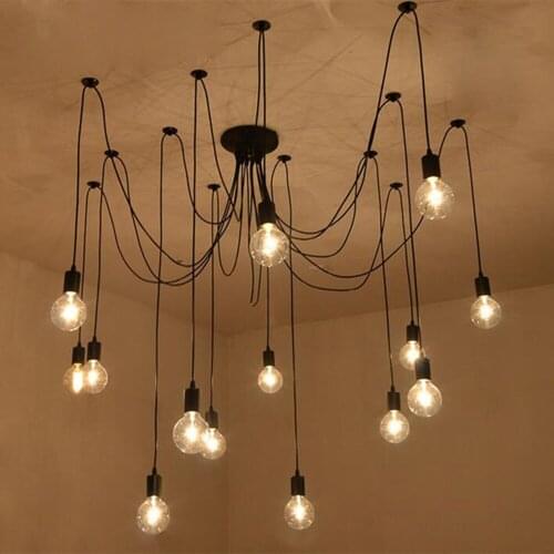 220V Retro Modern Pendant Lights Chandelier Light for Dining Room Living Room Bedroom Chandelier Light Ceiling Light Indoor