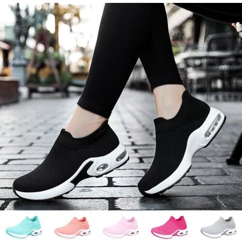 Women Walking Shoes Breathable Casual Comfortable Sneakers Fashion Outdoor Zapatos Deportivos