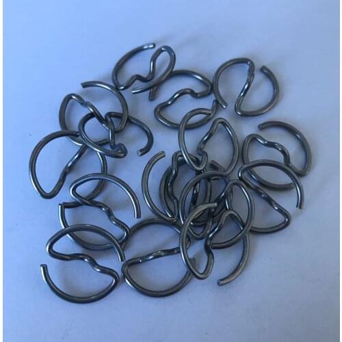 12 PCS WWII GERMAN ARMY MILITARY CLOTHES TUNIC METAL BUTTON S-RING RINGS