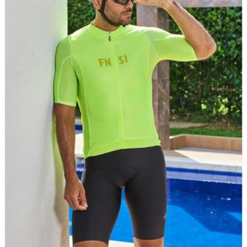 2021 frenesi bicycle short-sleeved suit summer quick-drying breathable MTB clothing 9D bib shorts