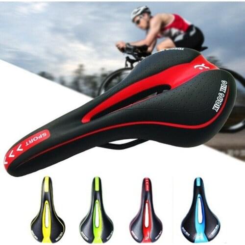 Shock Absorbing Hollow Bicycle Saddle Seat Extra Soft Mountain Bike Saddle Mtb Road Cycling Seat Bicycle Accessories