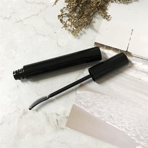 1 Piece Portable Empty Mascara Tube Eyelash Vial Liquid Bottle Container With Cap Black 13.5cm