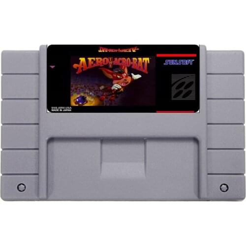 Hot Selling 16bit 46pin Super Game Card - Aero the Acro-Bat