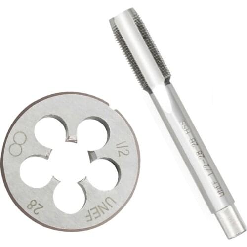 Hot 1/2-28 Gunsmithing Tap+Die Set (1/2 X 28) For 9mm, 223, 5.56, 22LR Series