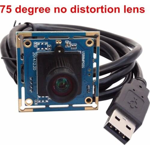 HD Mjpeg YuY2 8mp digital Sony (1/3.2'') sensor mini usb webcam camera module ELP-USB8MP02G-L75