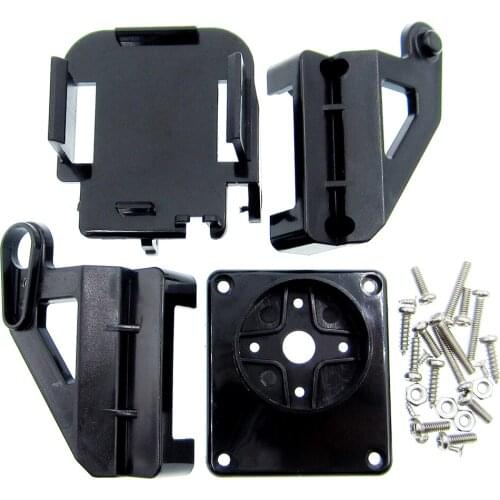 20sets Servo bracket PT Pan/Tilt Camera Platform Anti-Vibration Camera Mount for Aircraft FPV dedicated nylon PTZ for 9G SG90