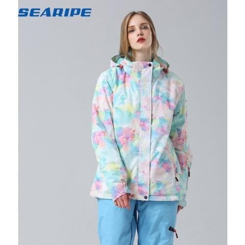 Ski Suit Women Brands Winter Waterproof Windproof Sportwear Female Winter Ski Jacket And Pants Snow Set Snowboarding Suits