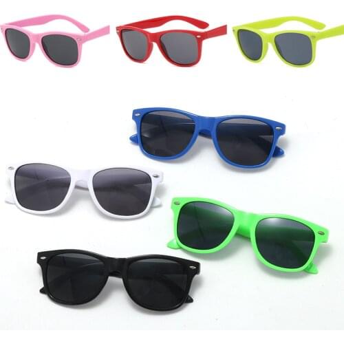Metal Black plastic Kids Sunglasses Brand little girl/boy Baby Child Glasses goggles Small face Suit For 2~6 age