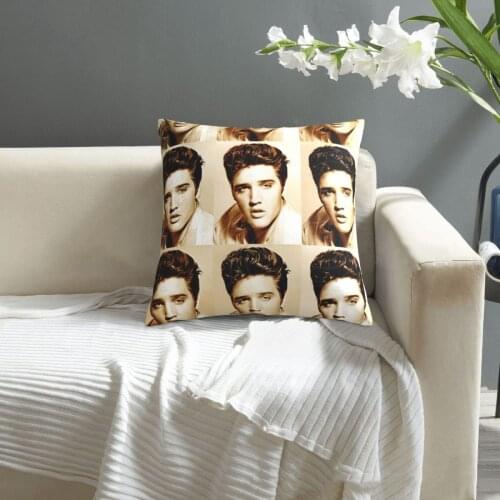 Elvis Presley pillowcase printed cushion cover sofa waist pillow pillow cover