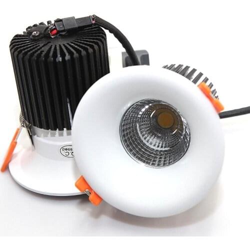 Newest 12W Dimmable New Very Bright LED COB chip downlight Recessed LED Ceiling light Spot Light Lamp White/ warm white 110-240V